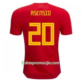 Španjolska Dres Asensio 20 Domaći Svjetsko prvenstvo 2018